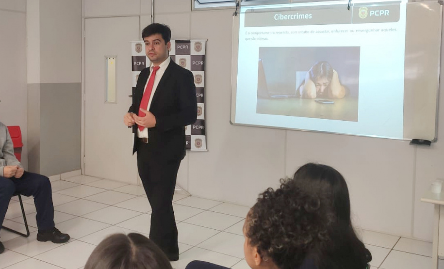 PCPR ministra palestra sobre crimes cibernéticos