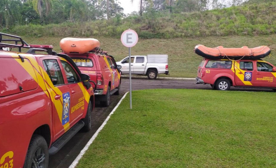 Copel e bombeiros alertam moradores da Campina Grande do Sul sobre vazão do rio Capivari