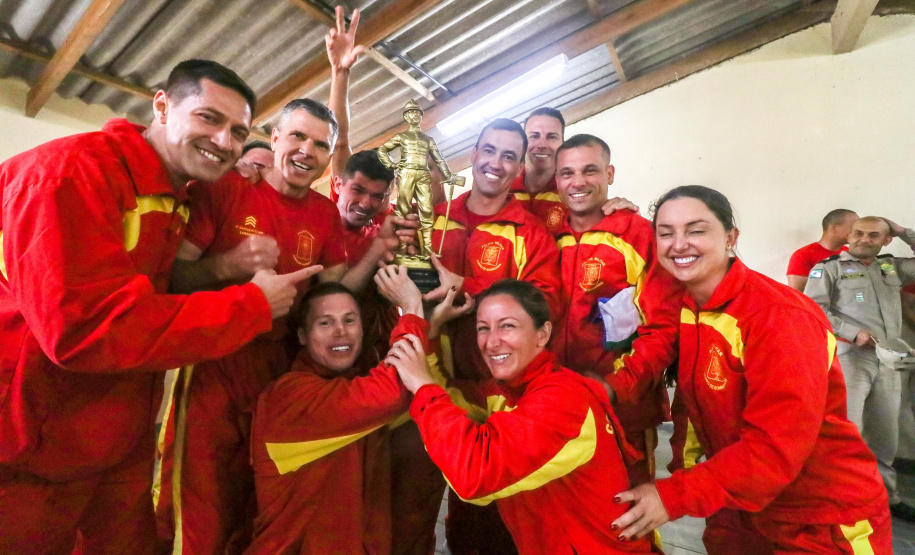 Equipe do 3º CRBM da região Oeste conquista a liderança da competição Troféu Le Defi
