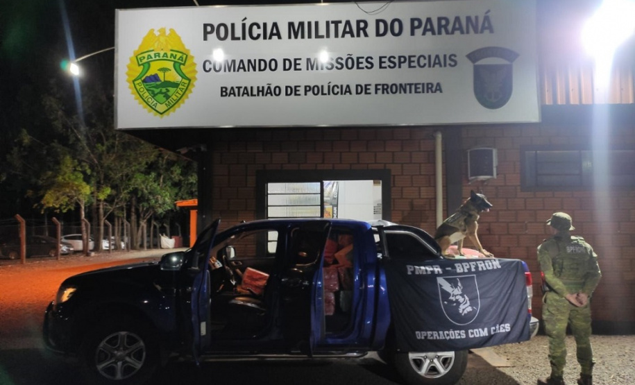 PMPR apreende mais de uma tonelada de droga em Marechal Cândido Rondon