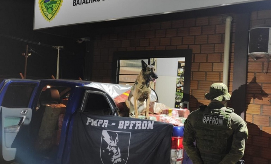 PMPR apreende mais de uma tonelada de droga em Marechal Cândido Rondon