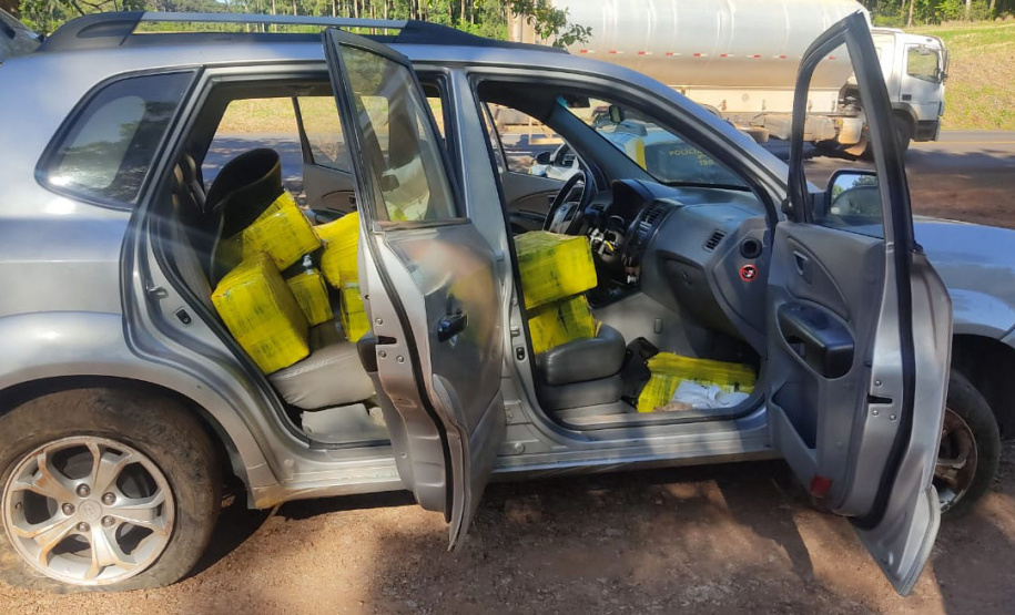 PMPR apreende mais de 400 quilos de maconha em Realeza