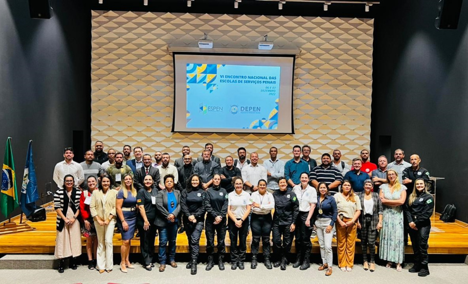 Espen/Pr participa do VI Encontro Nacional das Escolas de Serviços Penais em Brasília