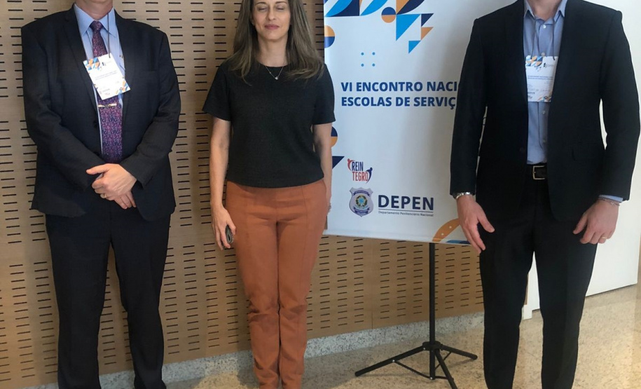 Espen/Pr participa do VI Encontro Nacional das Escolas de Serviços Penais em Brasília