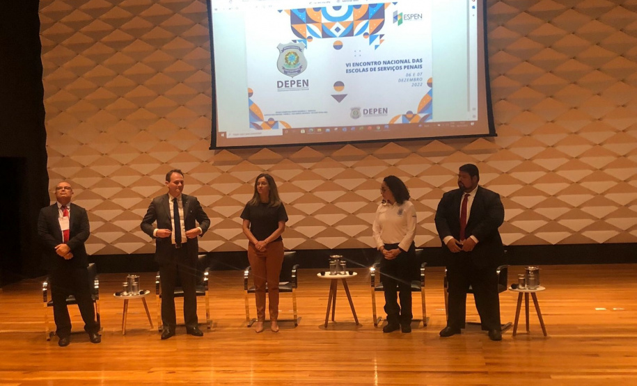 Espen/Pr participa do VI Encontro Nacional das Escolas de Serviços Penais em Brasília
