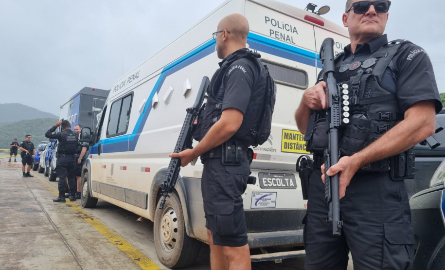 Polícia Penal realiza transferência de presos das cadeias do Litoral durante Verão Maior Paraná