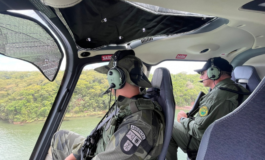 Região Noroeste recebe reforço de helicóptero para combate a crimes ambientais