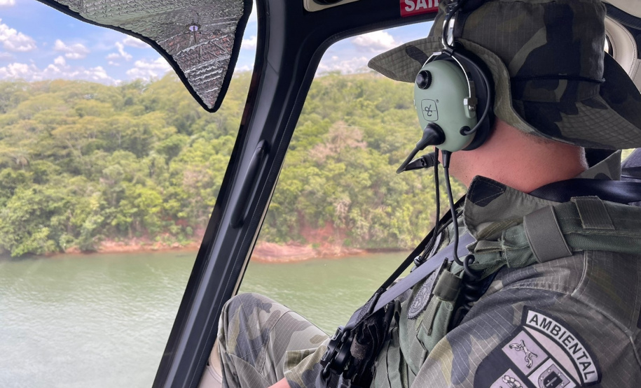 Região Noroeste recebe reforço de helicóptero para combate a crimes ambientais
