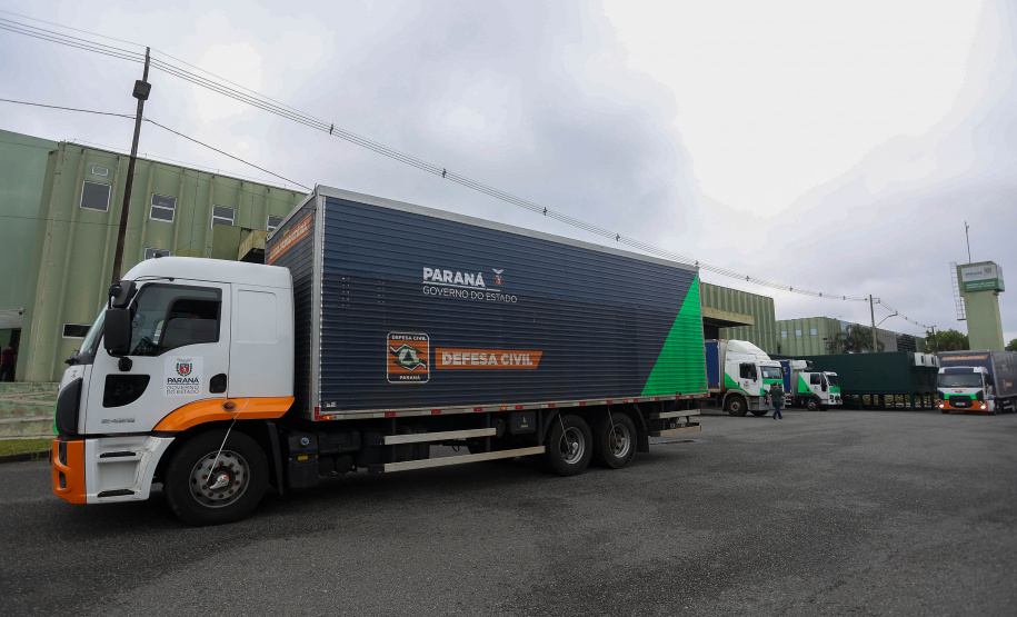 COM ESCOLTA, COMBOIO DO ESTADO COM INSUMOS DE SAÚDE ESTÁ A CAMINHO DO LITORAL