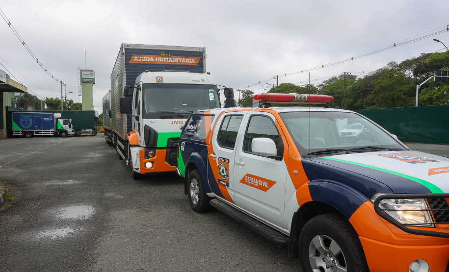COM ESCOLTA, COMBOIO DO ESTADO COM INSUMOS DE SAÚDE ESTÁ A CAMINHO DO LITORAL