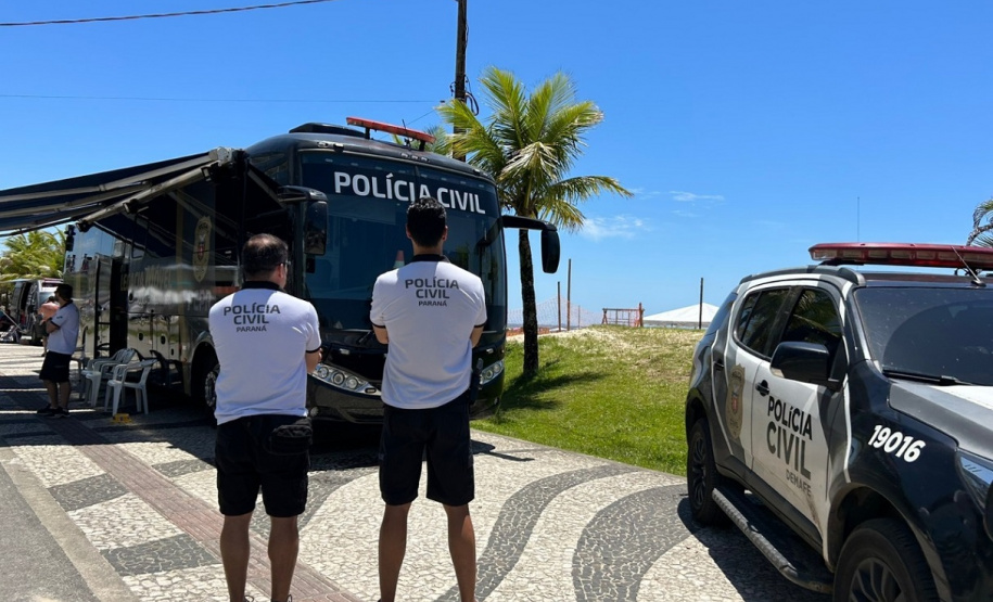Delegacia Móvel da PCPR atenderá população neste fim de semana em Matinhos