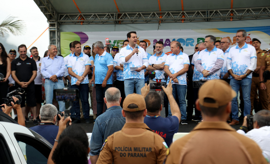 Governador lança o Verão Maior Paraná, que tem reforço de serviços e muito esporte e lazer