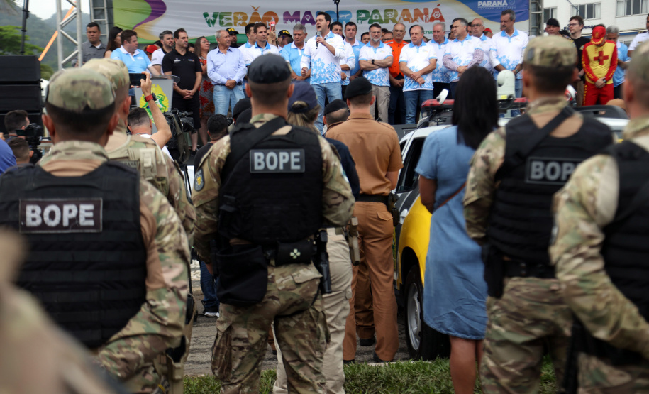 Governador lança o Verão Maior Paraná, que tem reforço de serviços e muito esporte e lazer
