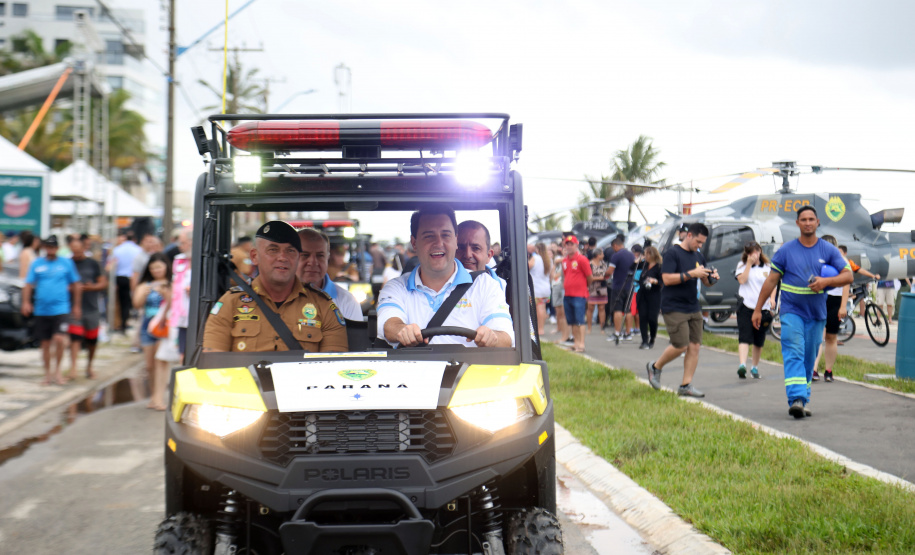 Governador lança o Verão Maior Paraná, que tem reforço de serviços e muito esporte e lazer