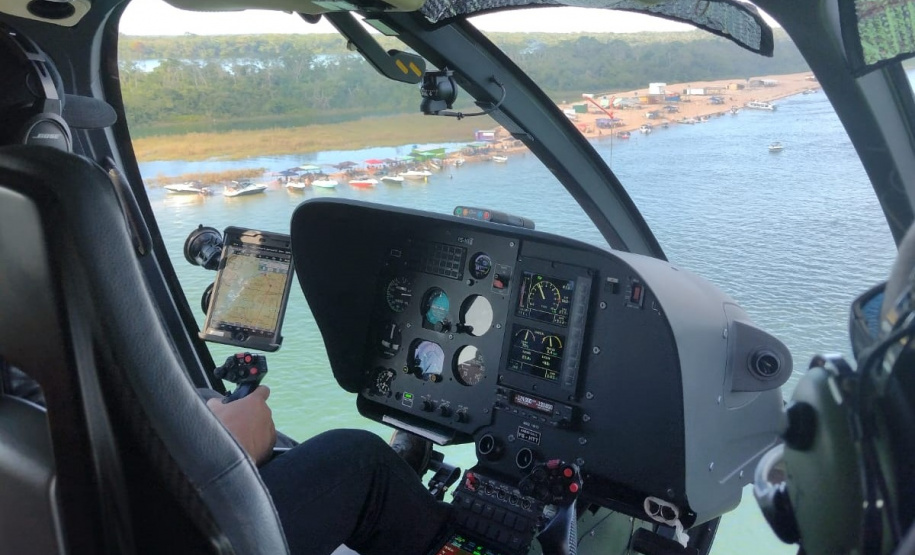 Operação Verão Maior Paraná disponibiliza um helicóptero para a região Noroeste