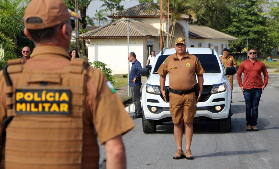 Secretário de segurança visita unidades das forças estaduais no Litoral
