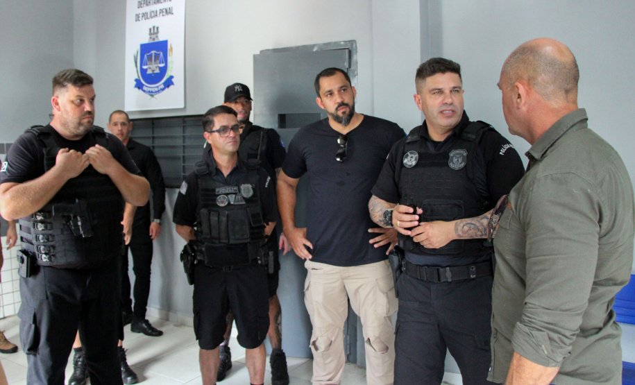 Secretário de segurança visita unidades das forças estaduais no Litoral