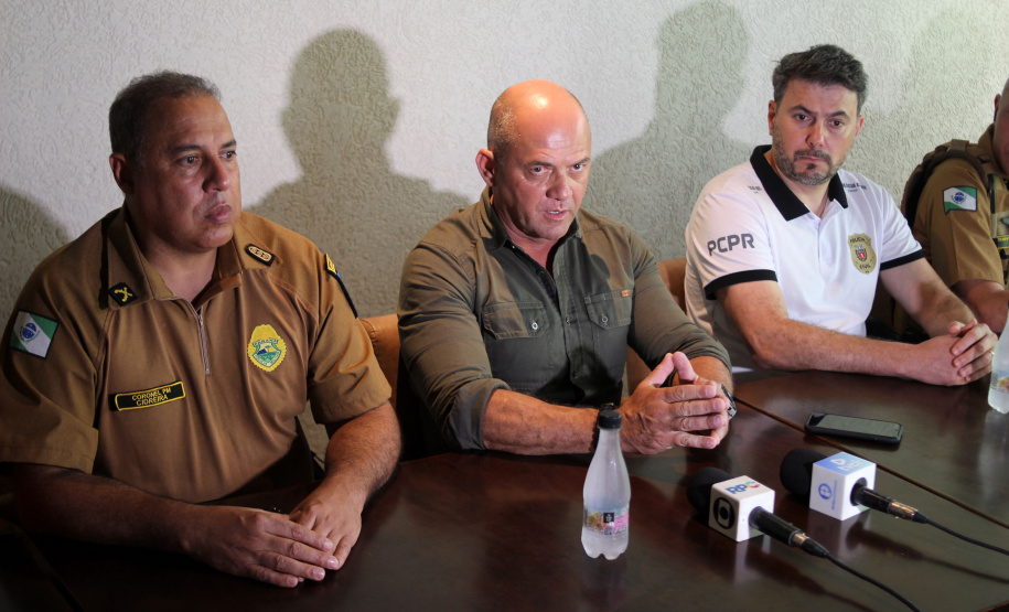 Secretário de segurança visita unidades das forças estaduais no Litoral