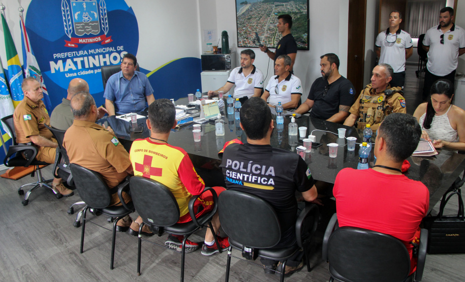 Secretário de segurança visita unidades das forças estaduais no Litoral