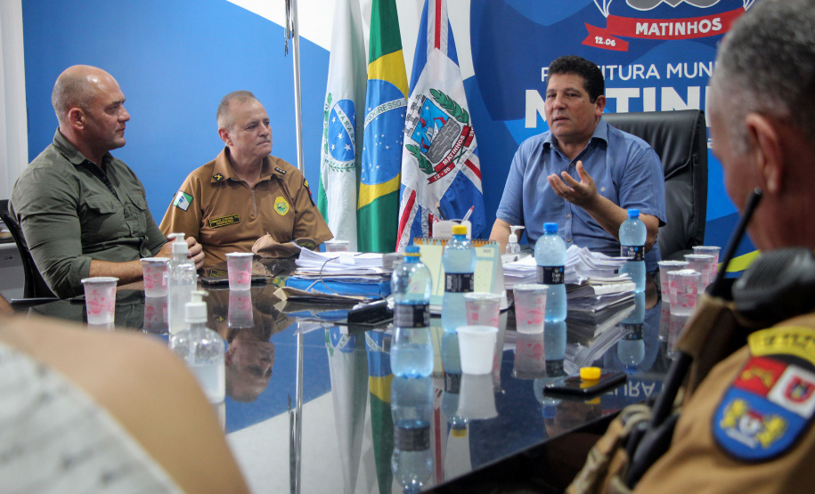 Secretário de segurança visita unidades das forças estaduais no Litoral
