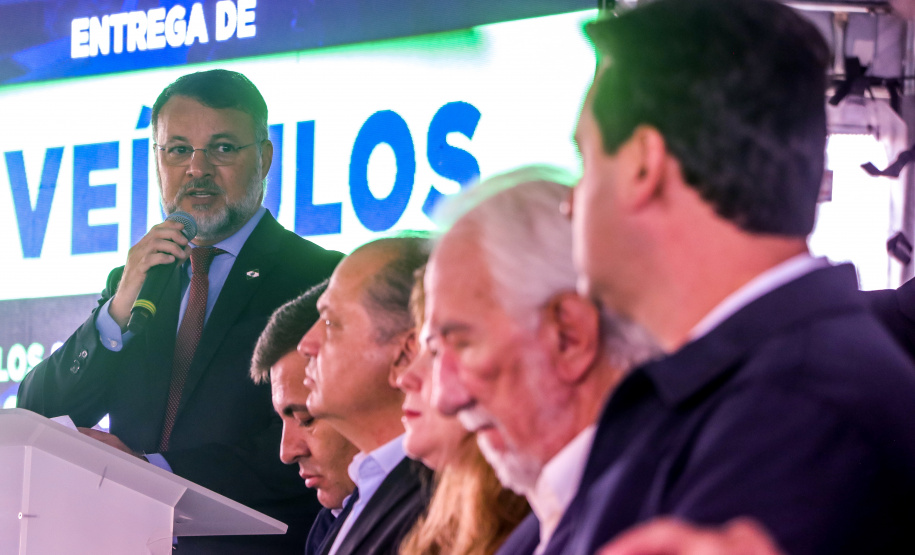 Governador entrega 45 novas viaturas para as forças de segurança pública