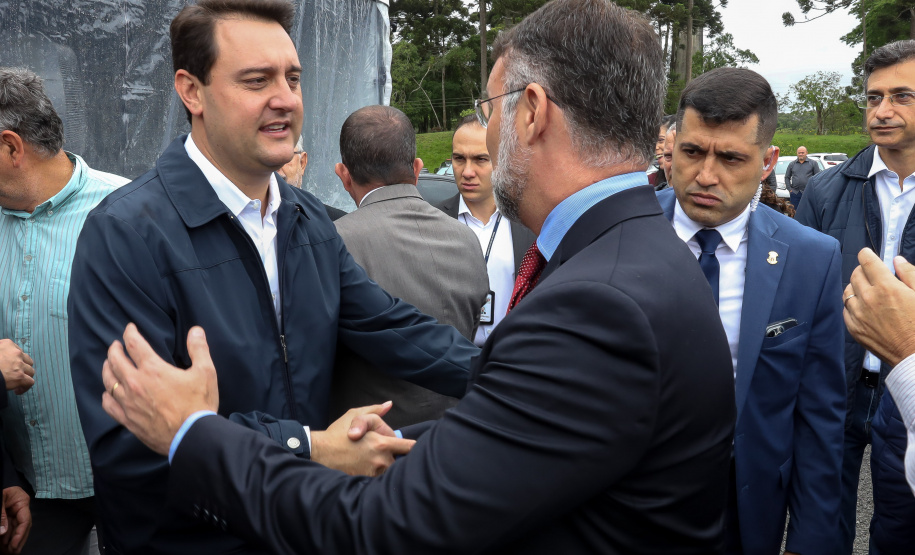 Governador entrega 45 novas viaturas para as forças de segurança pública