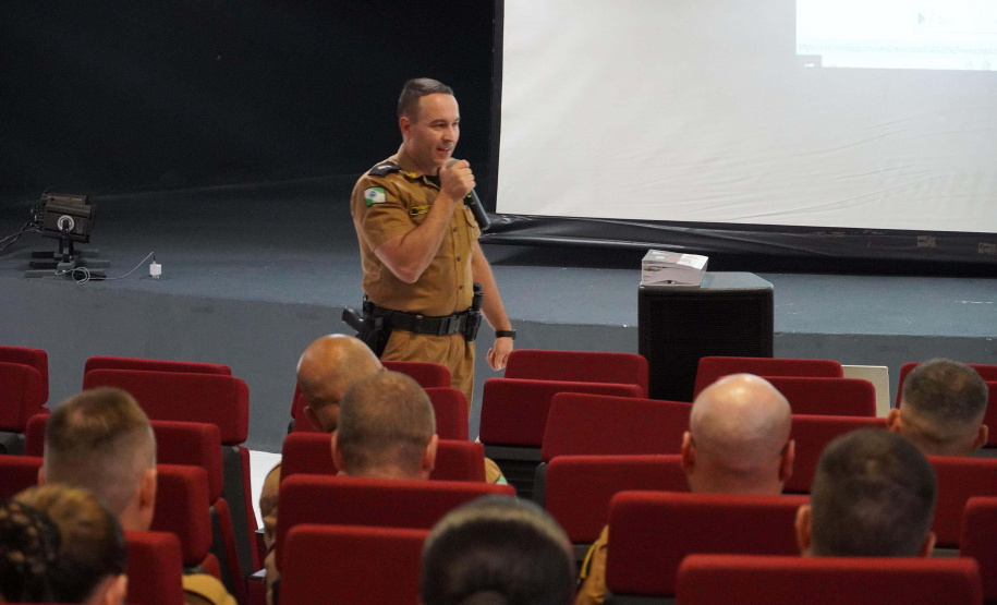 Efetivo da Polícia Militar participa de nivelamento técnico para o Verão Maior Paraná