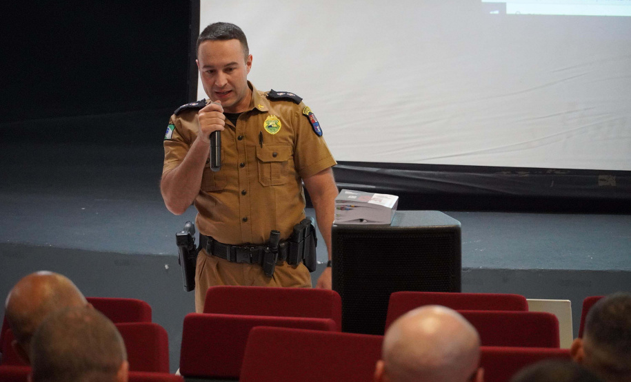 Efetivo da Polícia Militar participa de nivelamento técnico para o Verão Maior Paraná