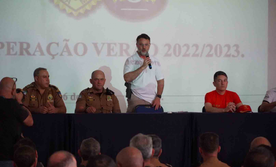 Segurança faz alinhamento para ações integradas no Verão Paraná