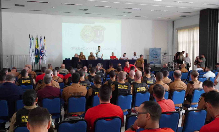 Segurança faz alinhamento para ações integradas no Verão Paraná
