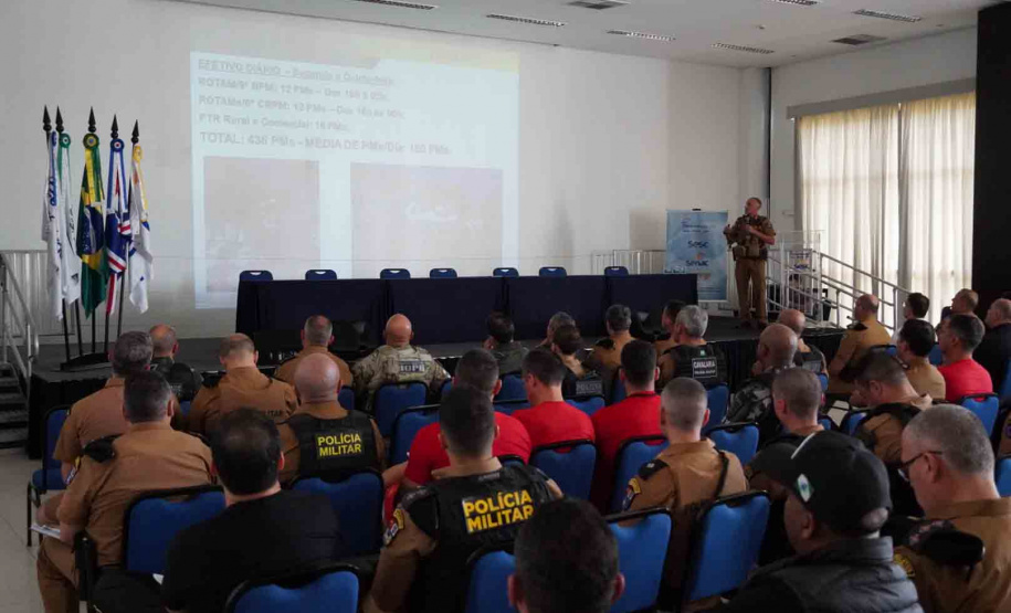 Segurança faz alinhamento para ações integradas no Verão Paraná