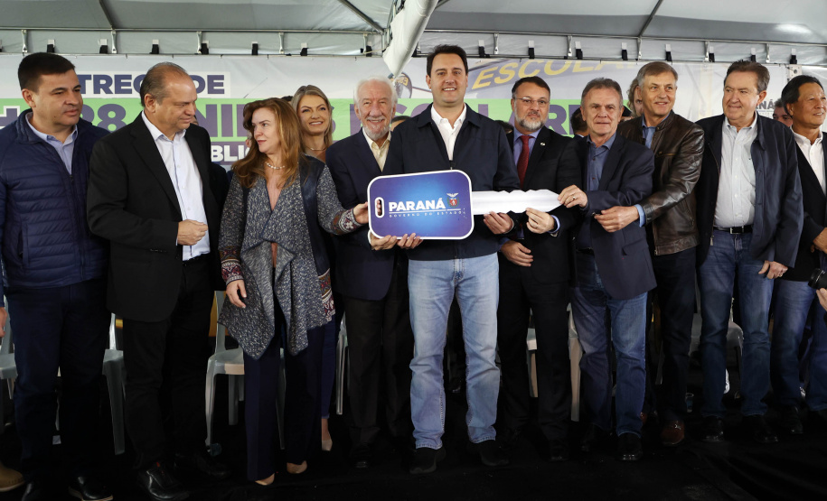 Governador entrega 45 novas viaturas para as forças de segurança pública