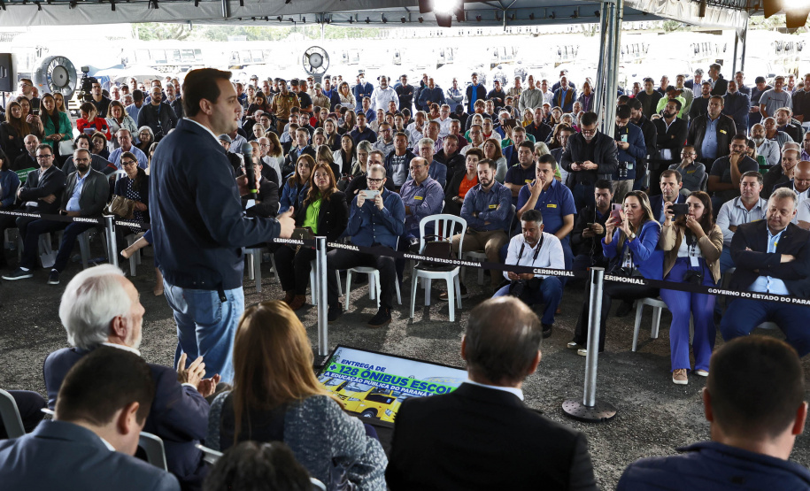 Governador entrega 45 novas viaturas para as forças de segurança pública