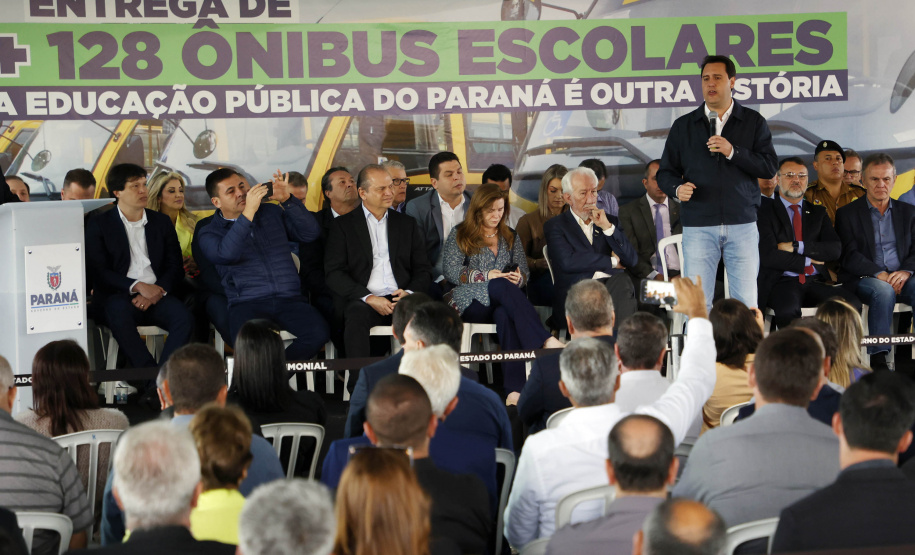 Governador entrega 45 novas viaturas para as forças de segurança pública