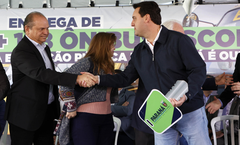 Governador entrega 45 novas viaturas para as forças de segurança pública