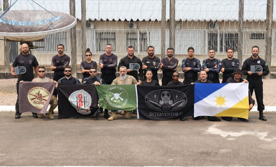 Mais de 20 policiais penais selecionados participaram de intercâmbios, promovido pelo Departamento Penitenciário Nacional