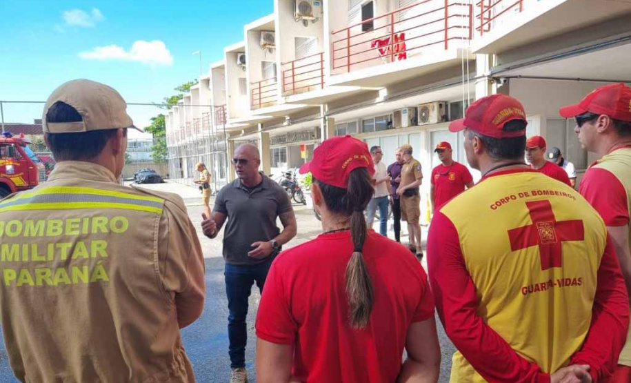 Secretário da Segurança acompanha ações do Verão Maior Paraná em Guaratuba e na Ilha do Mel
