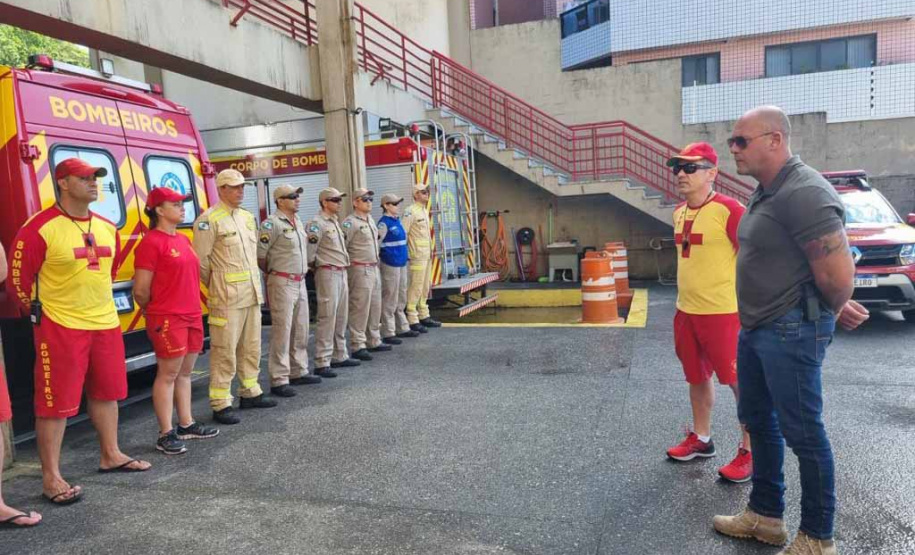 Secretário da Segurança acompanha ações do Verão Maior Paraná em Guaratuba e na Ilha do Mel