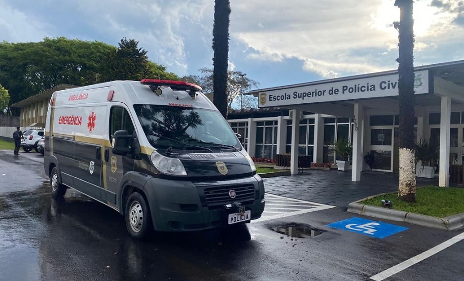 PCPR passa a contar com enfermaria e ambulância na Escola Superior de Polícia Civil