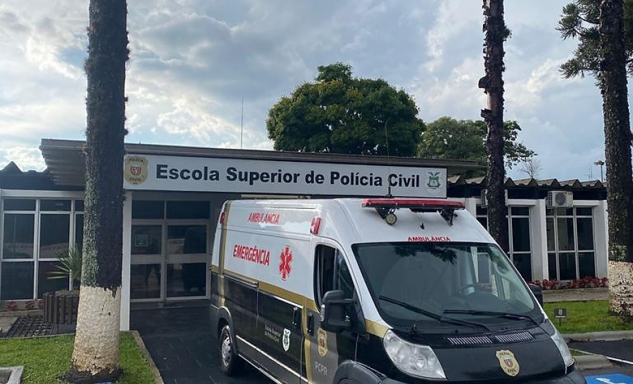 PCPR passa a contar com enfermaria e ambulância na Escola Superior de Polícia Civil