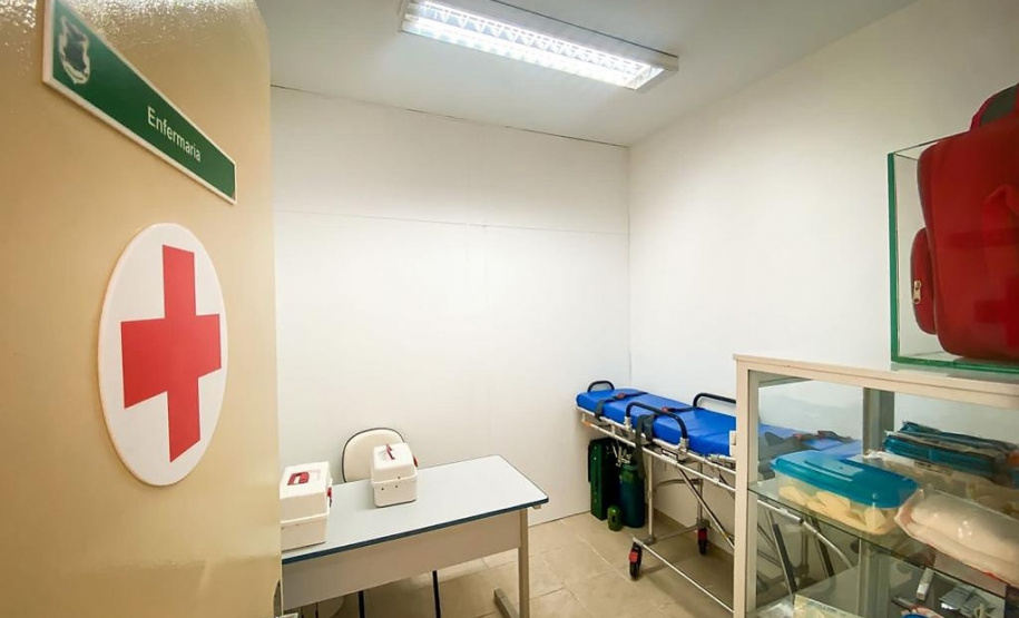 PCPR passa a contar com enfermaria e ambulância na Escola Superior de Polícia Civil