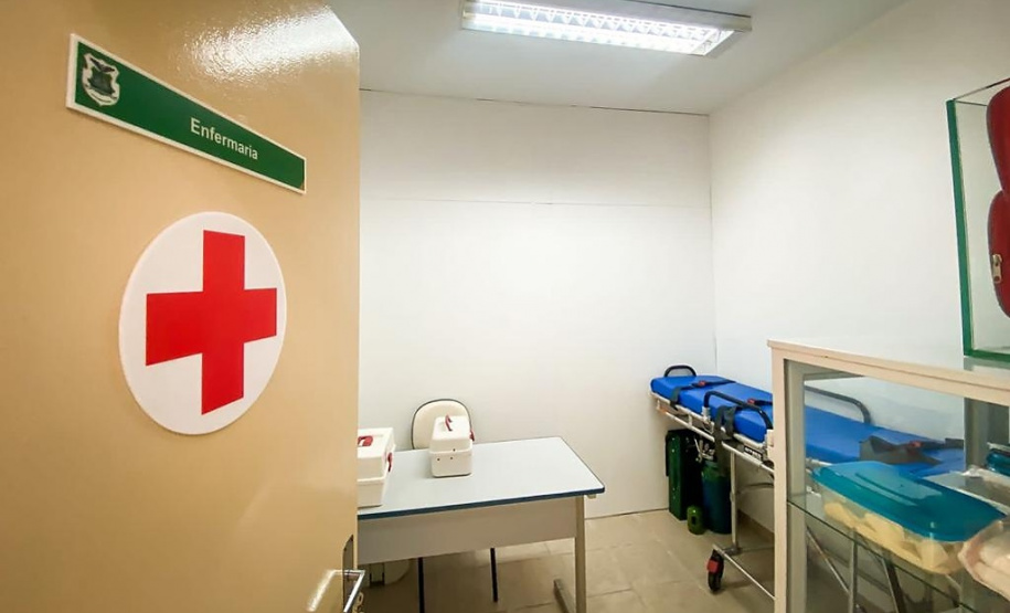 PCPR passa a contar com enfermaria e ambulância na Escola Superior de Polícia Civil