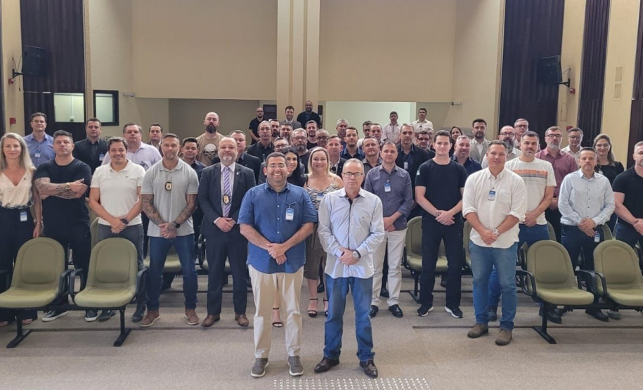 Policiais penais participam de palestra do diretor de Políticas Penitenciárias do Depen federal