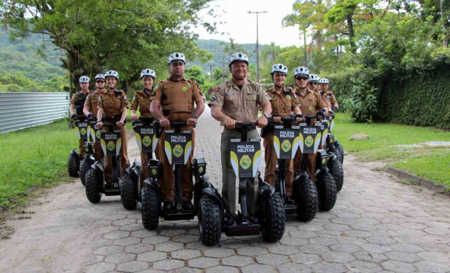 PMPR apresenta diciclo e "buggys" que serão utilizados no Verão Maior Paraná