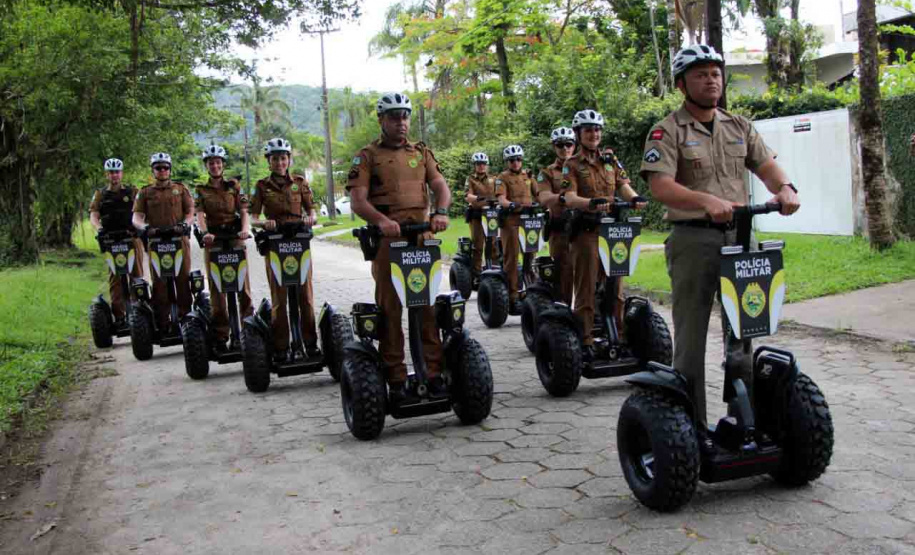 PMPR apresenta diciclo e "buggys" que serão utilizados no Verão Maior Paraná