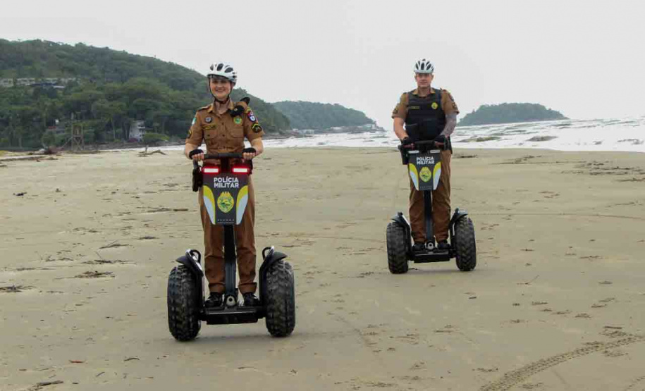 PMPR apresenta diciclo e "buggys" que serão utilizados no Verão Maior Paraná