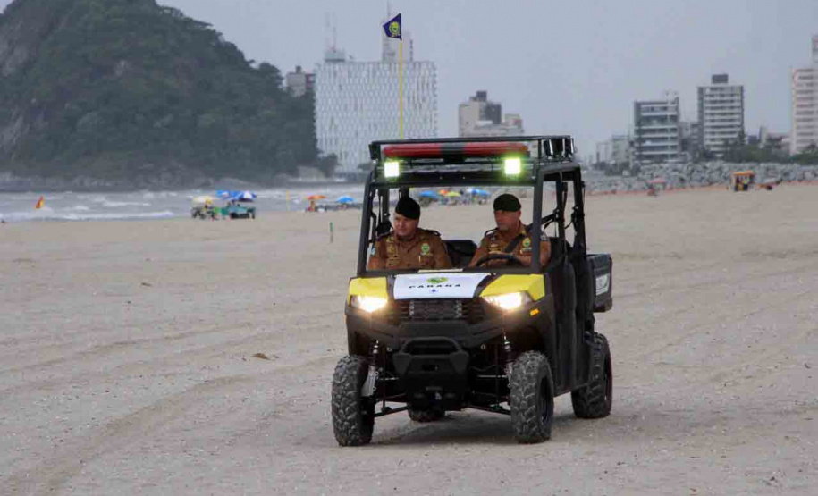 PMPR apresenta diciclo e "buggys" que serão utilizados no Verão Maior Paraná