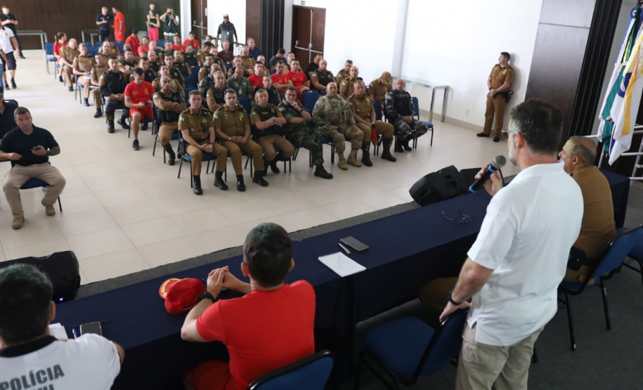 Segurança faz alinhamento para ações integradas no Verão Paraná