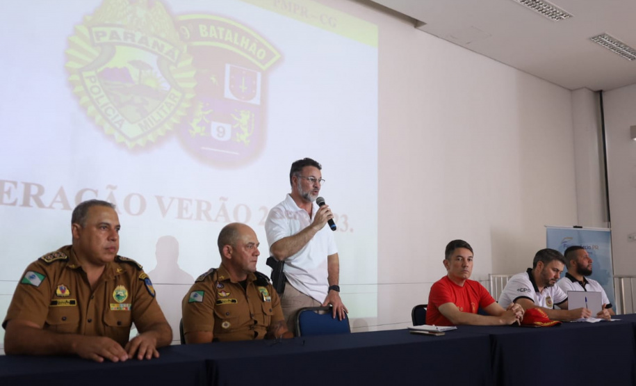 Segurança faz alinhamento para ações integradas no Verão Paraná