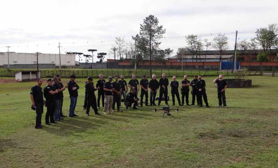 Polícia Penal do Paraná capacita servidores como operadores de drones